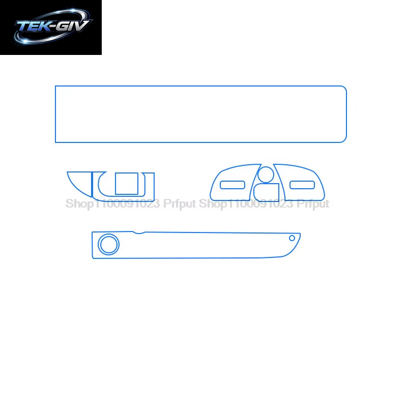Tpu-Displayschutzfolie Für Hyundai IONIQ 5 2022–2024, Auto-Mittelkonsolen-Displayschutzfolie, Kratzfest, Reparatur, Transparenter Aufkleber