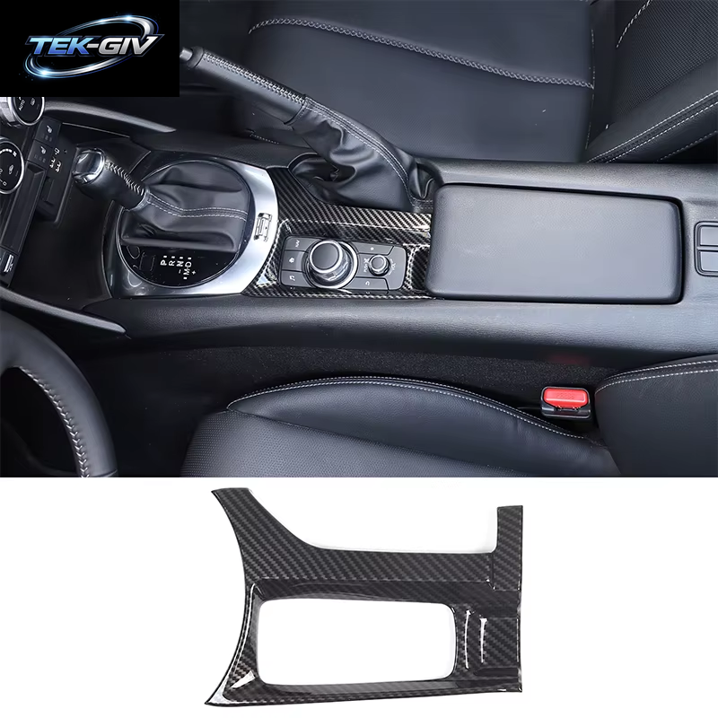 Für Mazda MX-5 Mx5 Nd 2016 Abs Auto Zentral Steuerung Armaturen Brett Navigations Feld Aufkleber Voller Satz Innendekoration Verkleidung Kit Lhd