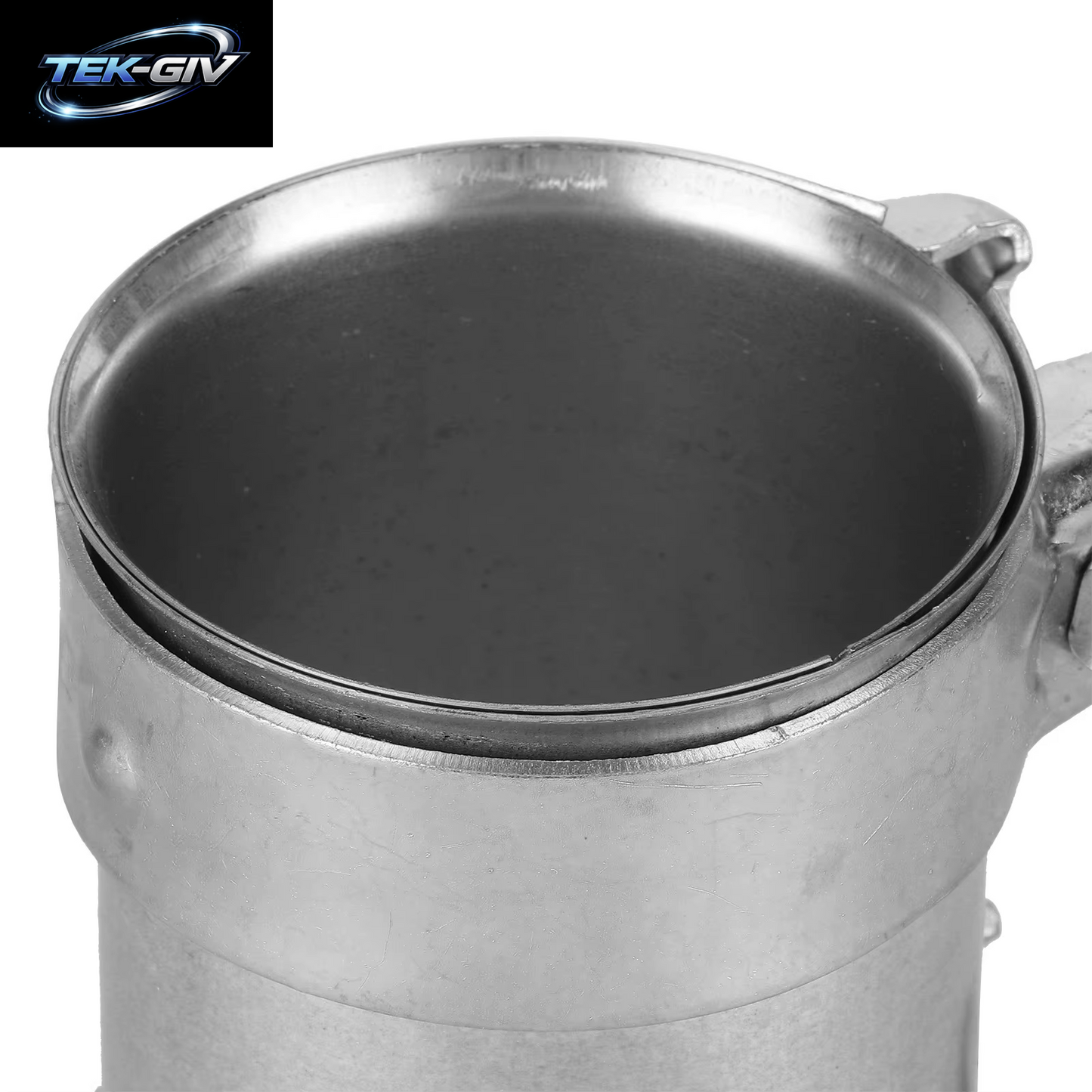 3In 76Mm Auspuffrohr Verbinder Doppel Klemm Verbinder Verzinkte Stahl Hülse Universal Rohr Ersatzteile Auspuff Band Kupplung