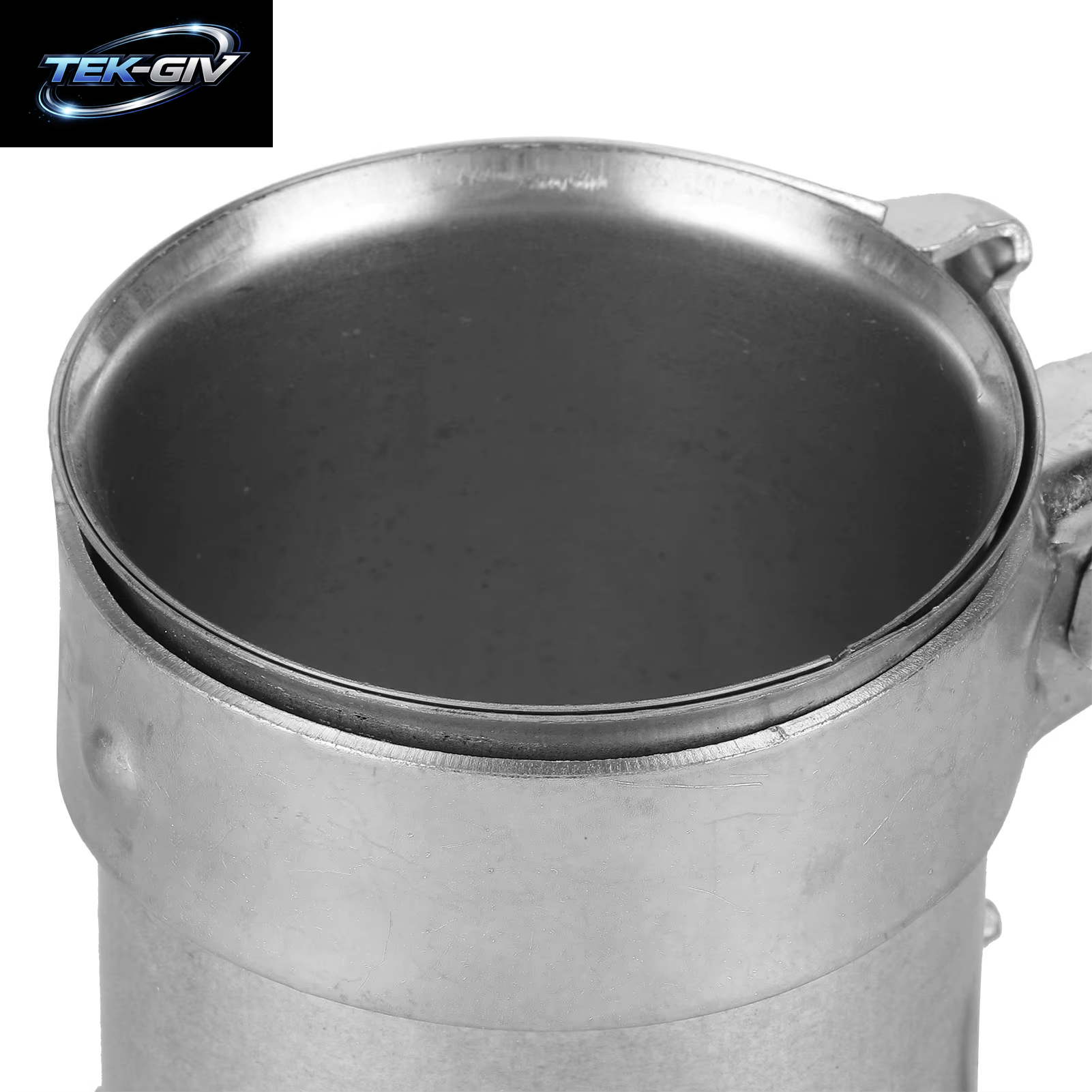 3In 76Mm Auspuffrohr Verbinder Doppel Klemm Verbinder Verzinkte Stahl Hülse Universal Rohr Ersatzteile Auspuff Band Kupplung