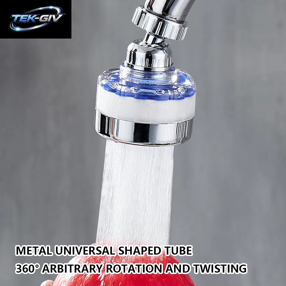 Küchen Armatur Wasserfilter Drucks Püle Filter Wasser Auf Bereiter 360 ° Wasserhahn Spritzwasser Geschützter Wasserhahn Belüfter Extender Für Badezimmer