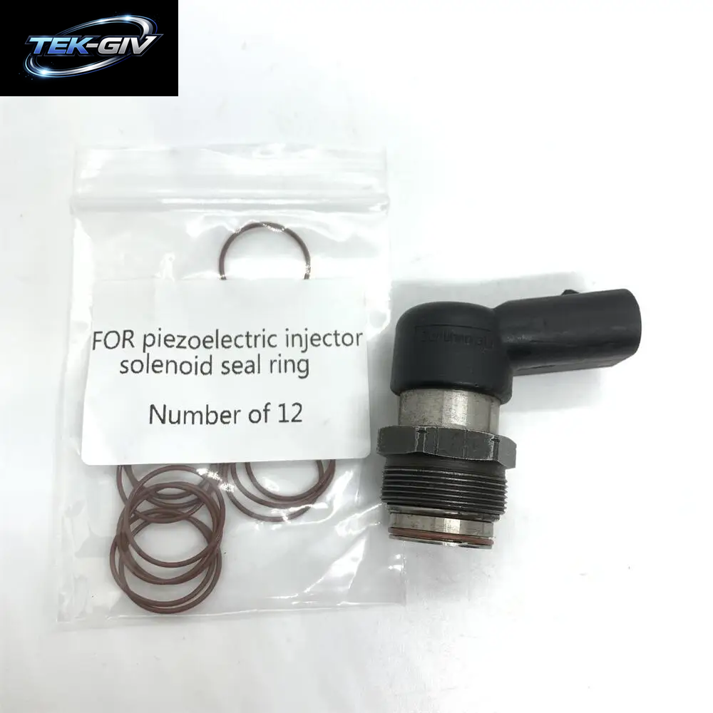 12PCS CRIN Piezo Injektor Magnetventil Dichtung Ring Dichtungen Reparatur Kits Für Simens