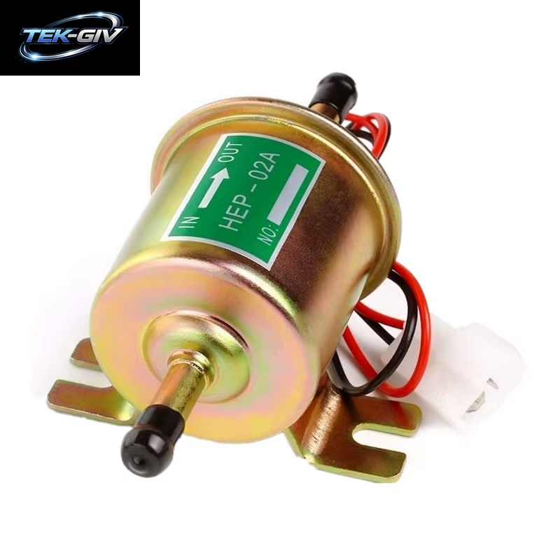 Elektrische Kraftstoffpumpe 12 V Niederdruck Bolzen Befestigungsdraht Universal Diesel Benzin Gaso Linie Für Auto Motorrad ATV Kraftstoffpumpe HEP-02A