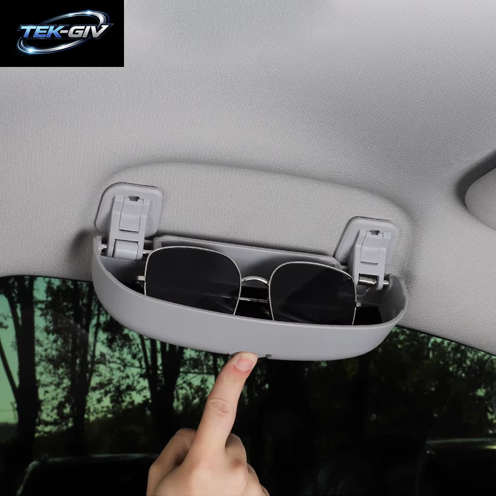 Auto Brillenhalter Fall Sonnenbrillenbox Für Audi Q3 Q5 SQ5 Q7 A1 A3 S3 A4 A6 A7 S6 S7 S4 RS4 A5 S5 2013–2022 Sonnenbrillenhalter