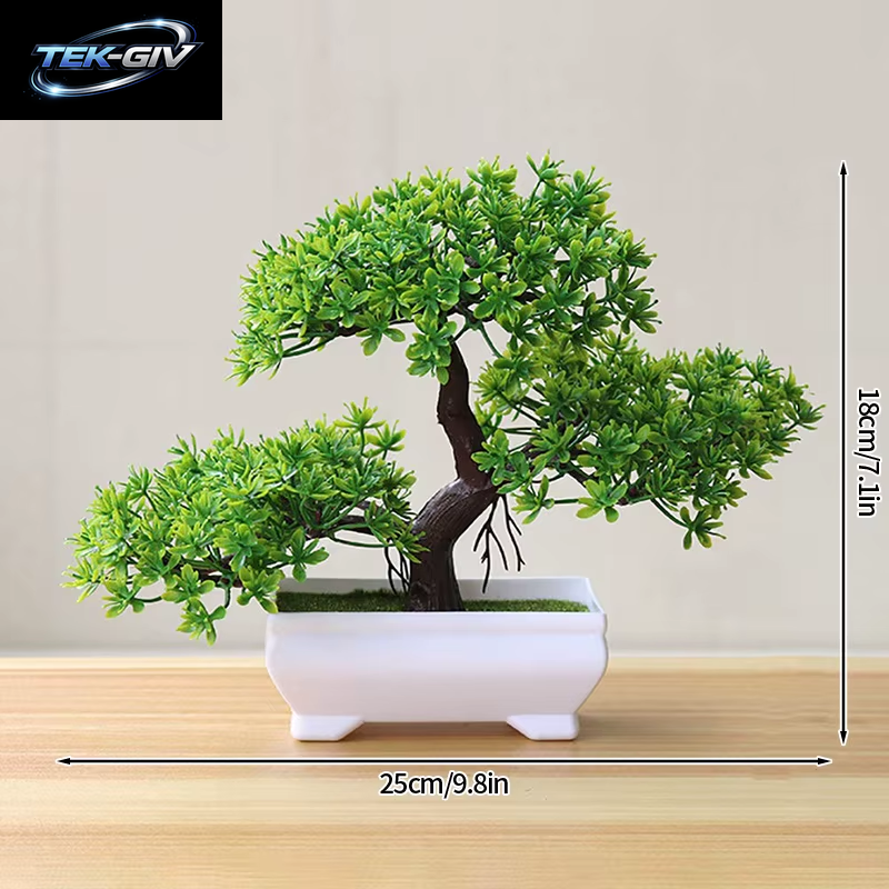 Künstliche Topfblumen, Pflanzen, Bonsai, Gefälschte Pflanze, Blumentopfornamente Für Den Garten, Kleiner Künstlicher Baum, Heimdekorationszubehör