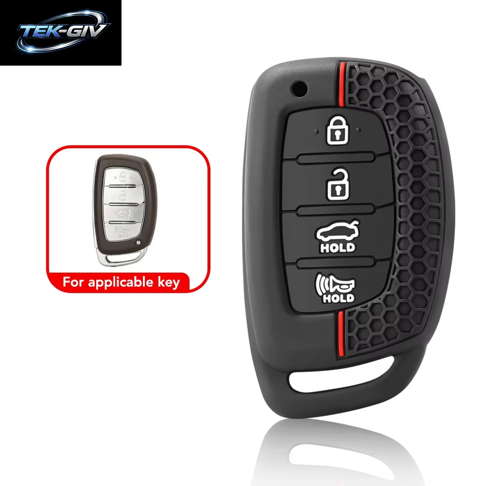 Silikon Auto Smart Key Fall Abdeckung Für Hyundai Creta Ix35 Ix45 I10 I30 I40 Tucson Santa Fe Rena Sonata Elantra Zubehör
