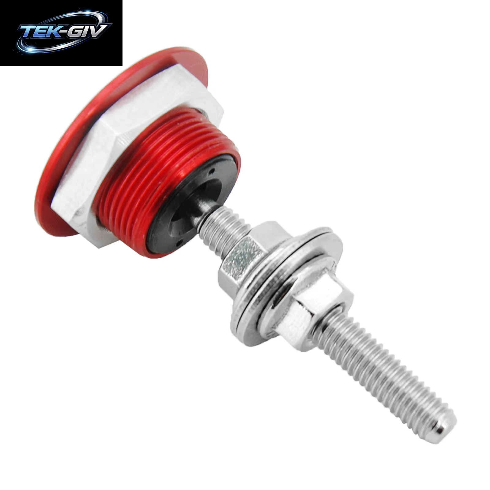 Universal Auto Quick Release Latch Stoßstange 30Mm Push Button Billet Hood Pins Lock Kennzeichen Clip Kit Motorhauben Aluminium