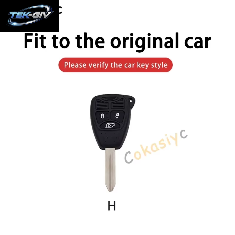Für Chrysler Pacifica Aspen 300 Dodge Caravan Jeep Wrangler JK Commander Grand Cherokee Zubehör Leder Auto Schlüssel Fall Abdeckung
