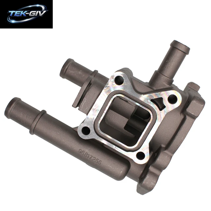 Motor Kühlmittel Thermostat Und Aluminium Gehäuse 96984103 96984104 Für Opel Astra Zafira Signum Vectra Für Chevrolet Aveo Cruze