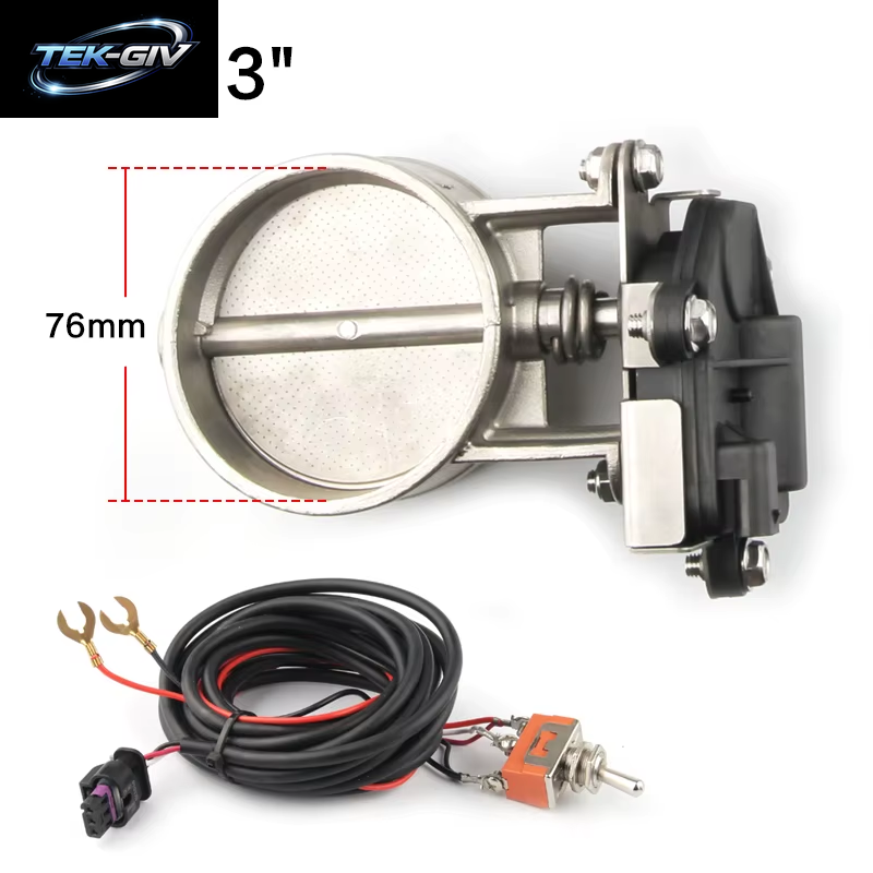Elektrische Exhaust Control Valve2 "/2.25"/2.5 "/2.75"/3 "Exhaust Control Ventil-Niedrigen Druck Für Auspuff Catback Fallrohr