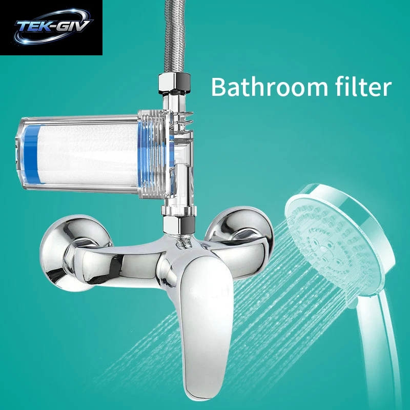 1PC Luftreiniger Ausgang Universal Dusche Filter PP Baumwolle Dusche Sieb Wasserhahn Wasser Heizung Reinigung Küche Bad Armaturen