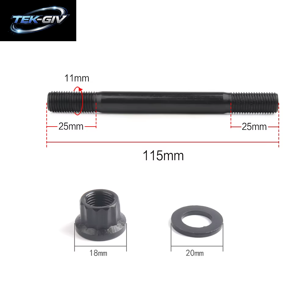 207-4203 Kopfbolzensatz Für Mitsubishi EVO8 EVO9 Und Für Eclipse 94-Up 4G63 7-Bolzen 11 Mm 12009