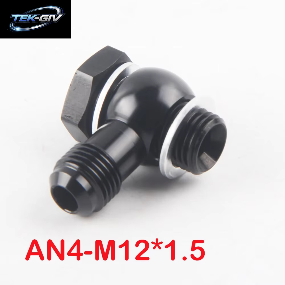 Bolzen Hydraulische Kupplungsschraube M12 M14 M16 M18 X 1,5 Mit Aluminium-Banjo-Anschluss Auslass Banjo Männlich An4 An6 An8 An10