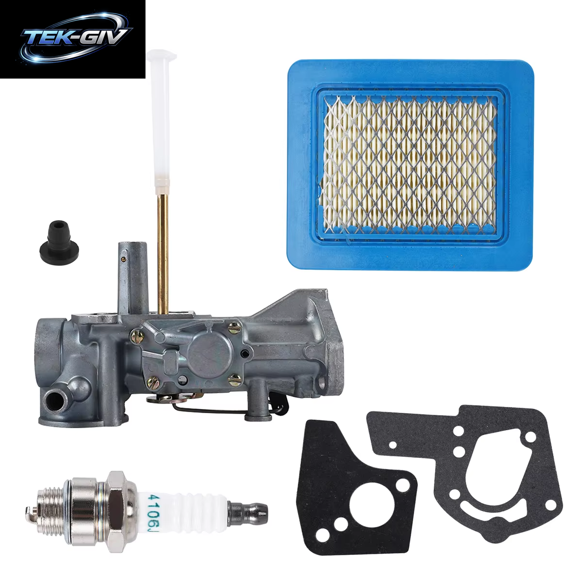 498298 Vergaser 491588 S 491588 Luftfilter Für Briggs-Stratton 692784 495951 490533 495426 Vergaser Mit Zündkerzendichtung