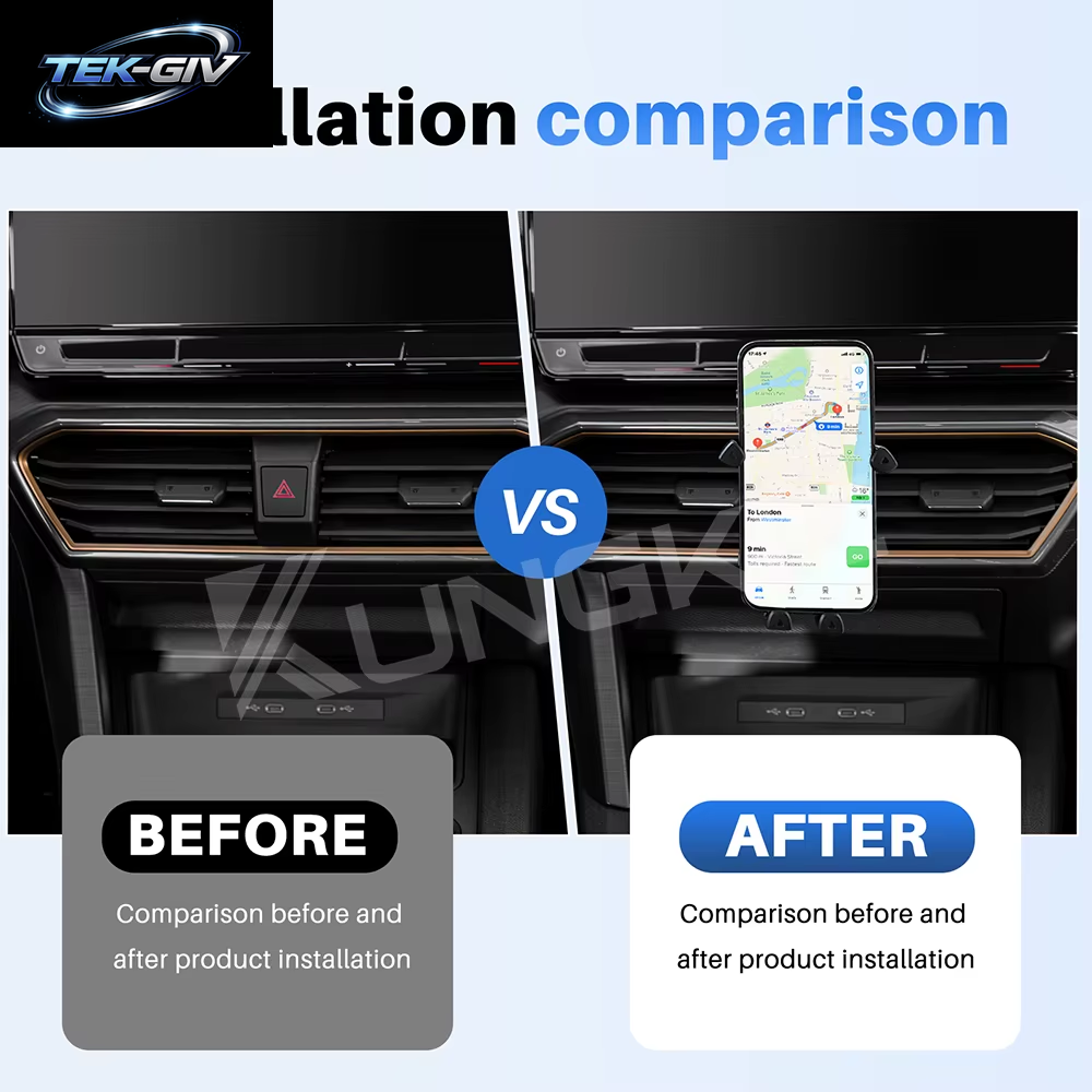 Für Seat Leon MK4 Cupra Leon Cupra Formentor 2020 2021 2022 2023 2024 2025 Auto Schwerkraft Magnetische Telefon Halter Halterung GPS Stehen