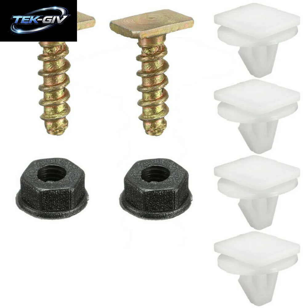 Auto Rad Trim Verschluss Clips Weiß Bogen Schwarz Bolzen Für Vauxhall Corsa Mutter Kunststoff Schraube Rad Arch Trim Molding Retainer