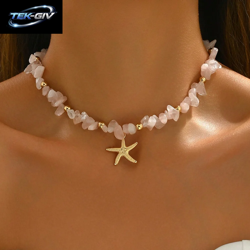 Modische Natürliche Muschel-Perlen-Halskette, Muschel-Anhänger, Vom Ozean Inspirierter Schmuck, Halsband, Geeignet Für Frauen, Urlaub, Party, Alltag
