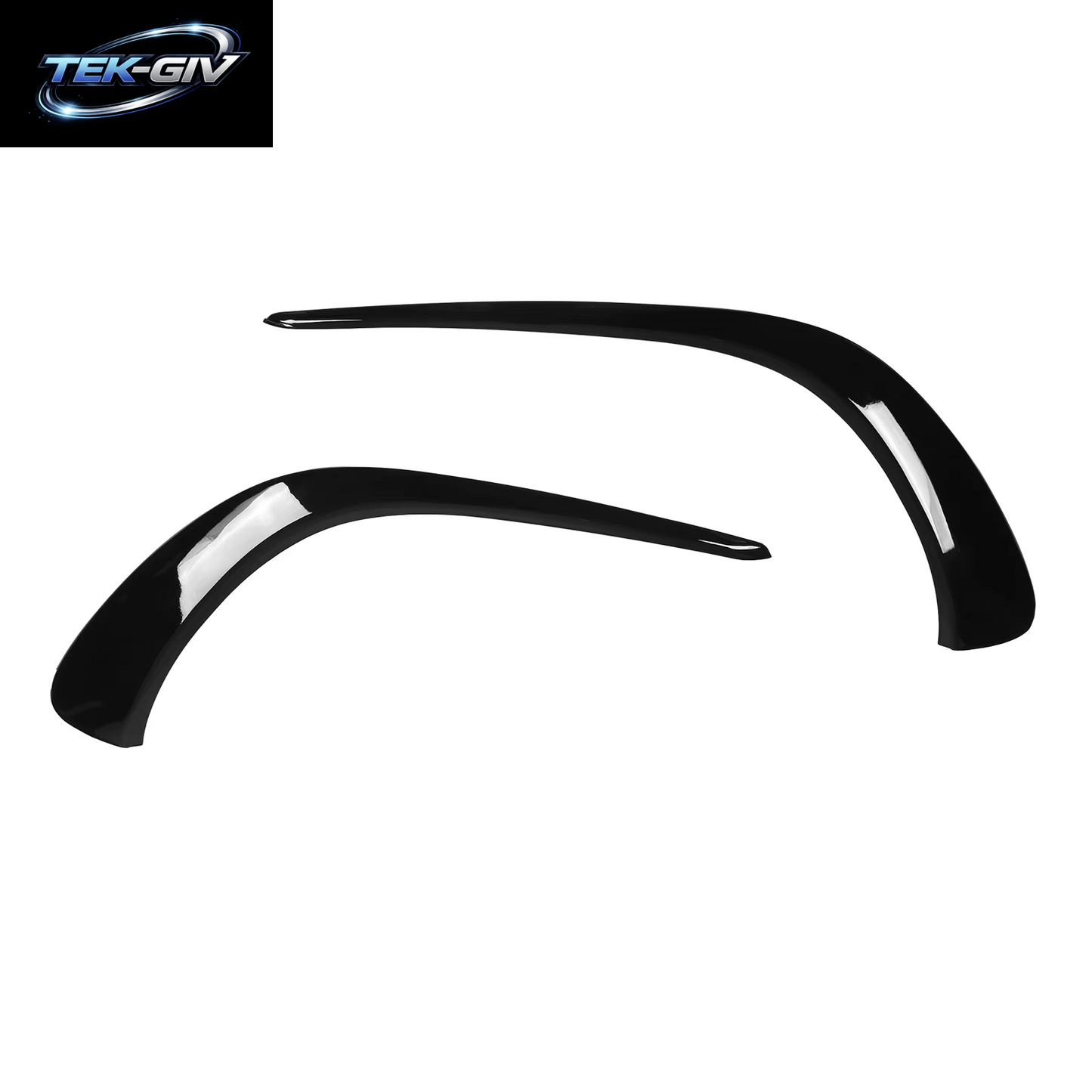 2 Stück Front Stoßstange Lippen Splitter Ersatz Abs Für Cla Klasse/C118/W118 Amg Linie 2019 Front Stoßstange Wind Messer