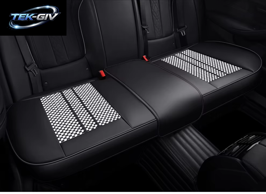 Leder-Front-Autositz-Schutzbezüge, Kissen, Luxuriös, Wasserdicht, Für Fiat Punto Ford Explorer Laguna 3 Fiat Bravo Golf G5