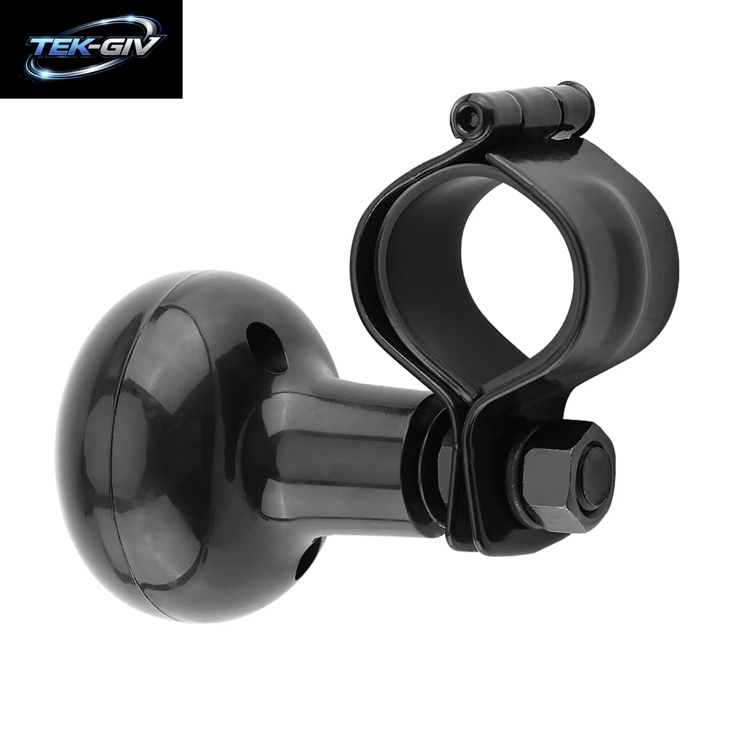 Auto Heavy Duty Lenkrad Knopf Schwarz Spinner Griff 360 Grad Lenkung Spinner Knopf Auto Zubehör