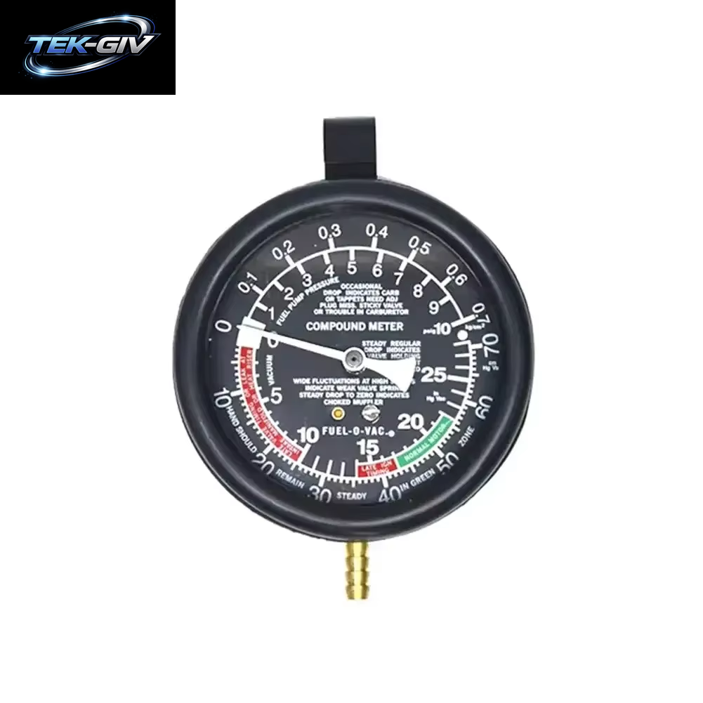 Motor Vakuum Druck Tester Auto Motor Vakuum Kraftstoff Pumpe & Vakuum Tester Gauge Vergaser Druck Diagnose Leckage Tester